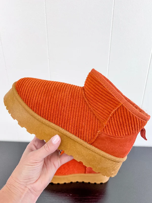 [Chinese Laundry] Yarroh Corduroy-Orange