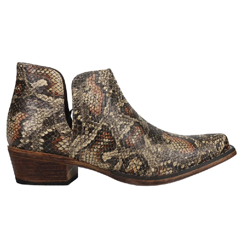 Savings Event Ava Snake Snip Toe Cowboy Booties