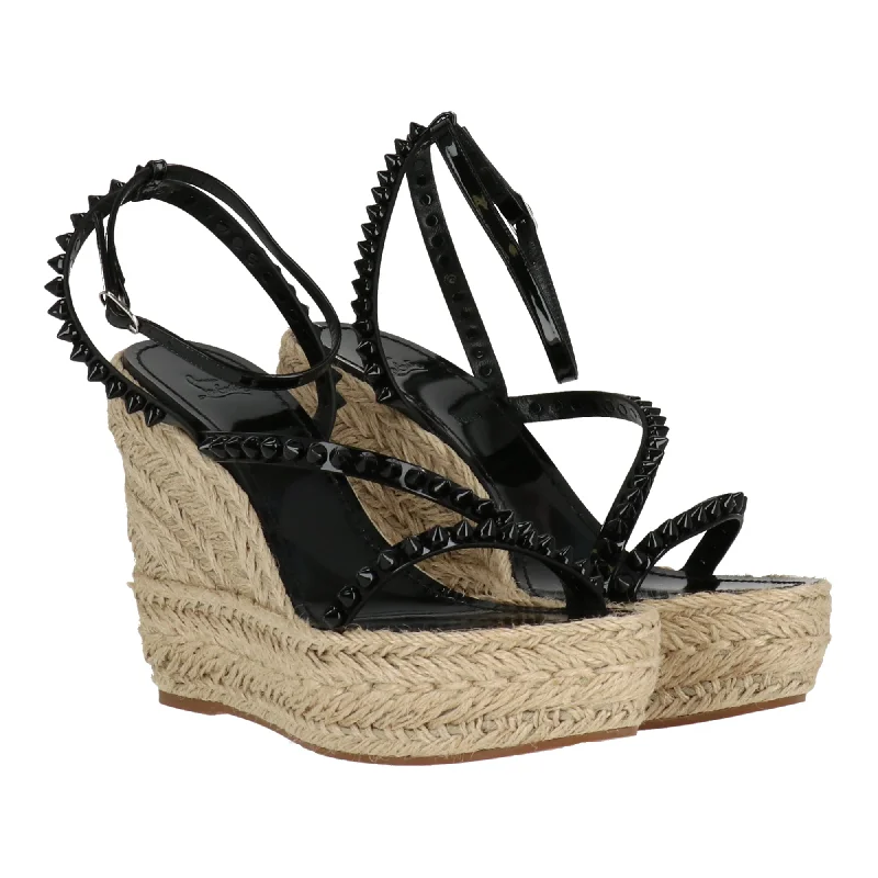 Christian Louboutin Womens Natural Wedge