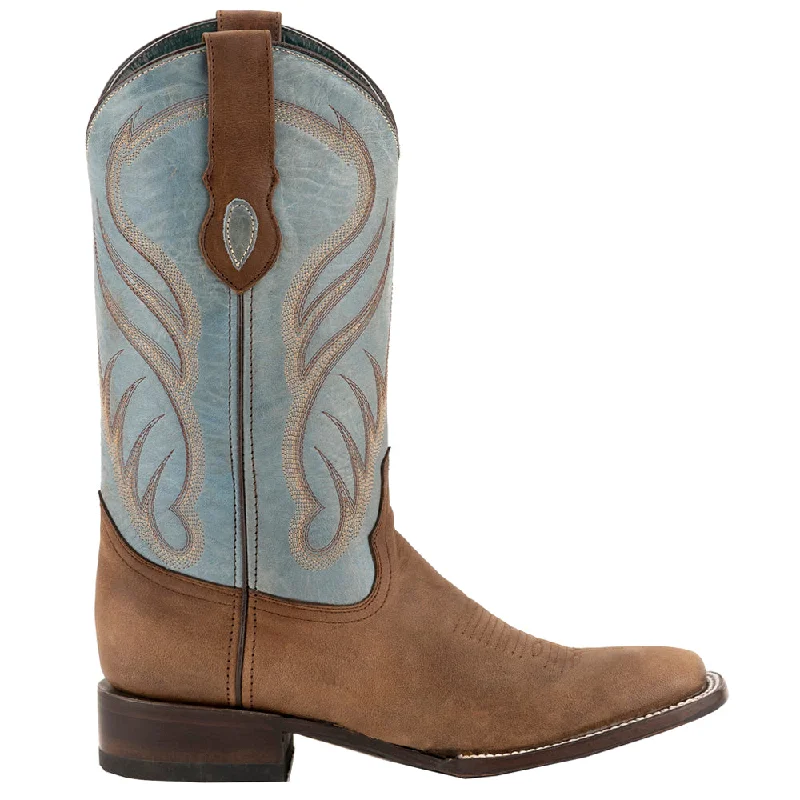 Hunter Square Toe Cowboy Boots