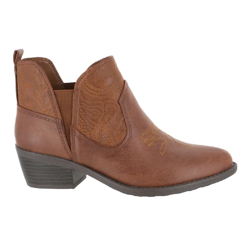 Legend Round Toe Western Booties