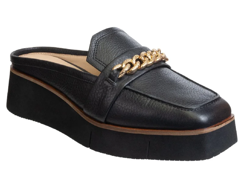 Weekend Shopping Bliss Naked Feet: ELECT in BLACK Platform Mules