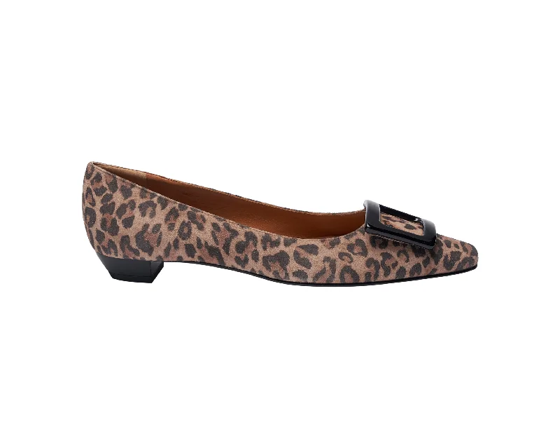 Leopard Suede