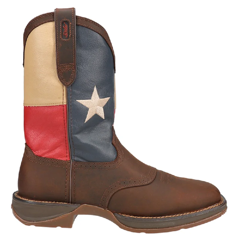 Rebel TX Flag Wellington Square Toe Boots