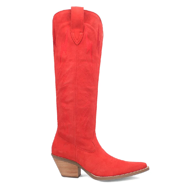 Thunder Road Embroidered Snip Toe Cowboy Boots