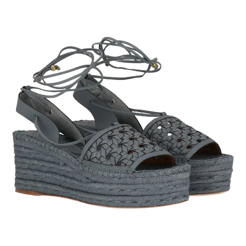 Tory Burch Womens Grey Espadrille