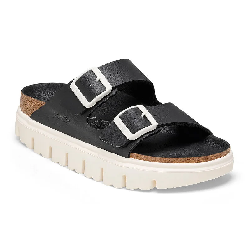 Overstock Sale 'Birkenstock' Women's Arizona Chunky Birko-Flor Sandal - Black