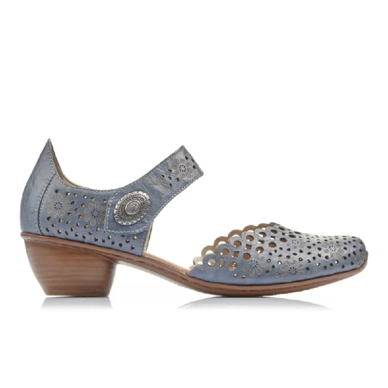 Super Sale Rieker Women's Mirjam 43753-12 - Blue