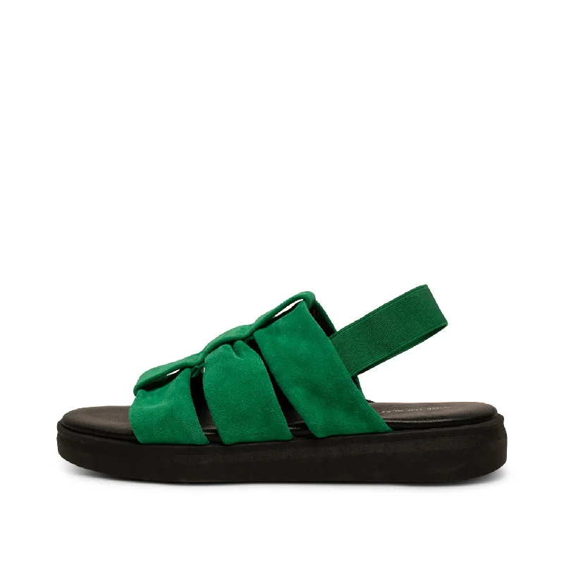 Brenna fisherman suede - GREEN