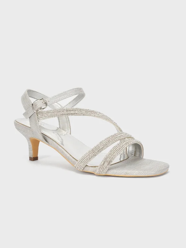 Women's "MOMUS" Glittery Party Sandals