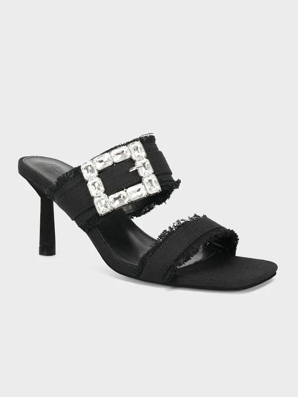 The Best Deals Of The Week Are Here Women's "PARIZA" Decorated Slip On Sandals