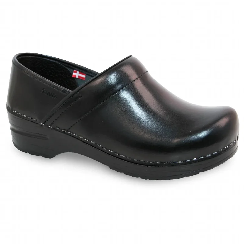 Women's Original Professional Cabrio Clog - Medium Width In Black